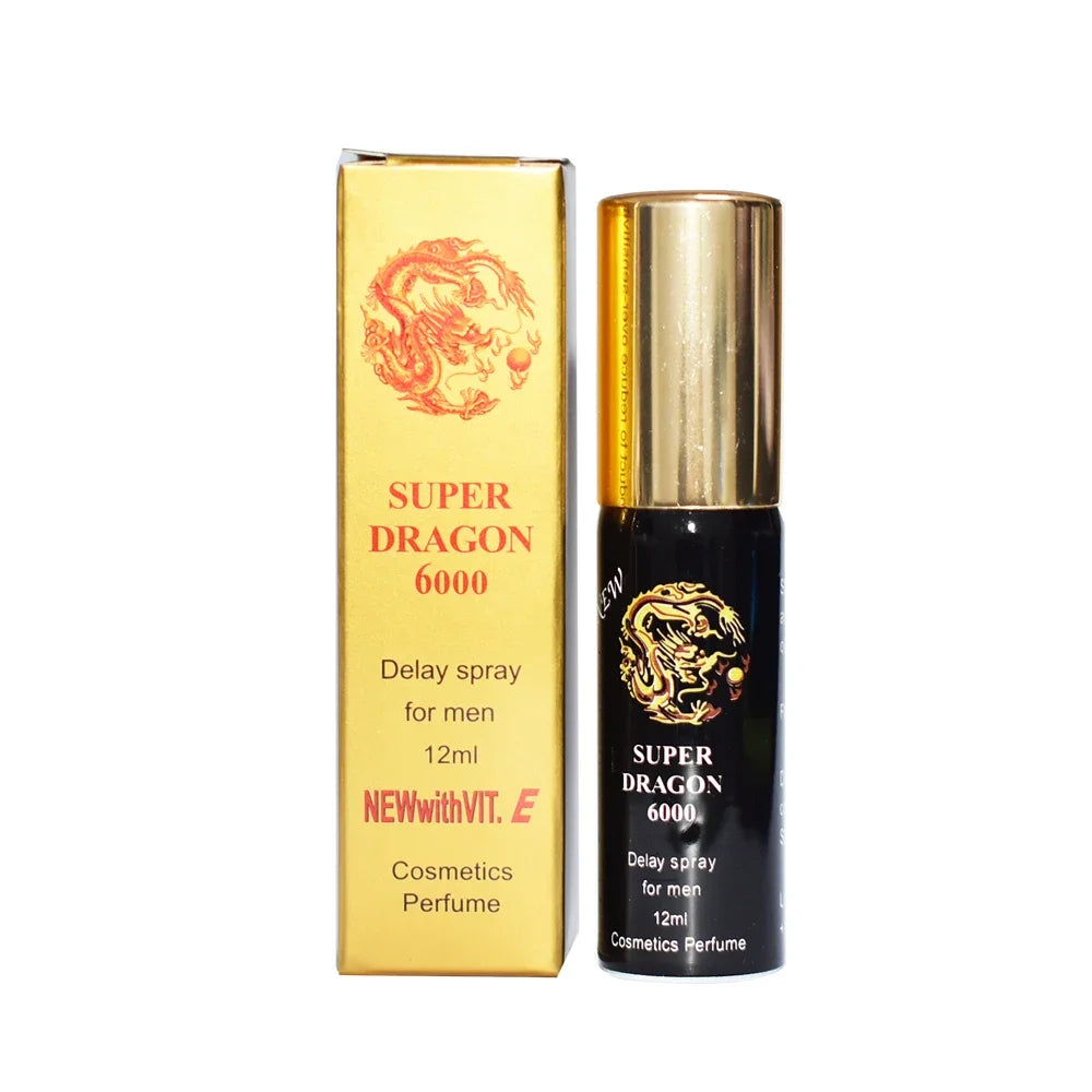Super Dragon 6000 Delay Spray For Men With Extra Vitamin E,Premature Ejaculant Supplement Spray,Extra Strong Delay Spray,Make Your Parterner Satisfied & Happy Tonight