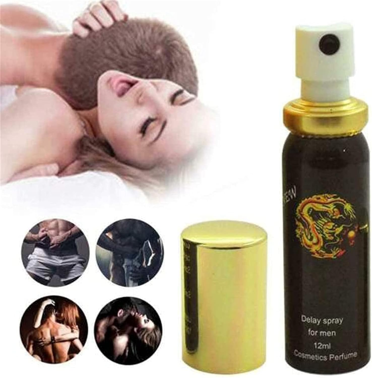 Super Dragon 6000 Delay Spray For Men With Extra Vitamin E,Premature Ejaculant Supplement Spray,Extra Strong Delay Spray,Make Your Parterner Satisfied & Happy Tonight