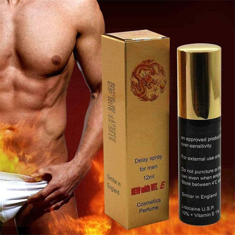 Super Dragon 6000 Delay Spray For Men With Extra Vitamin E,Premature Ejaculant Supplement Spray,Extra Strong Delay Spray,Make Your Parterner Satisfied & Happy Tonight